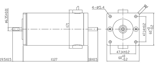 Motor outline