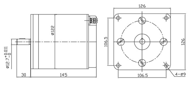 Motor outline