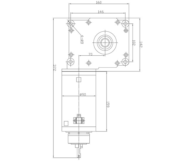 Motor outline