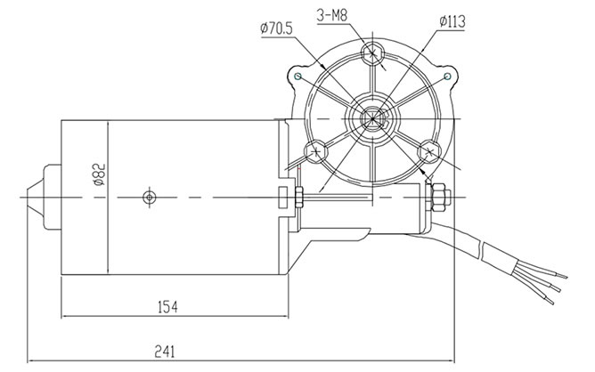Motor outline