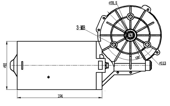 Motor outline