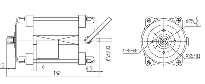 Motor outline